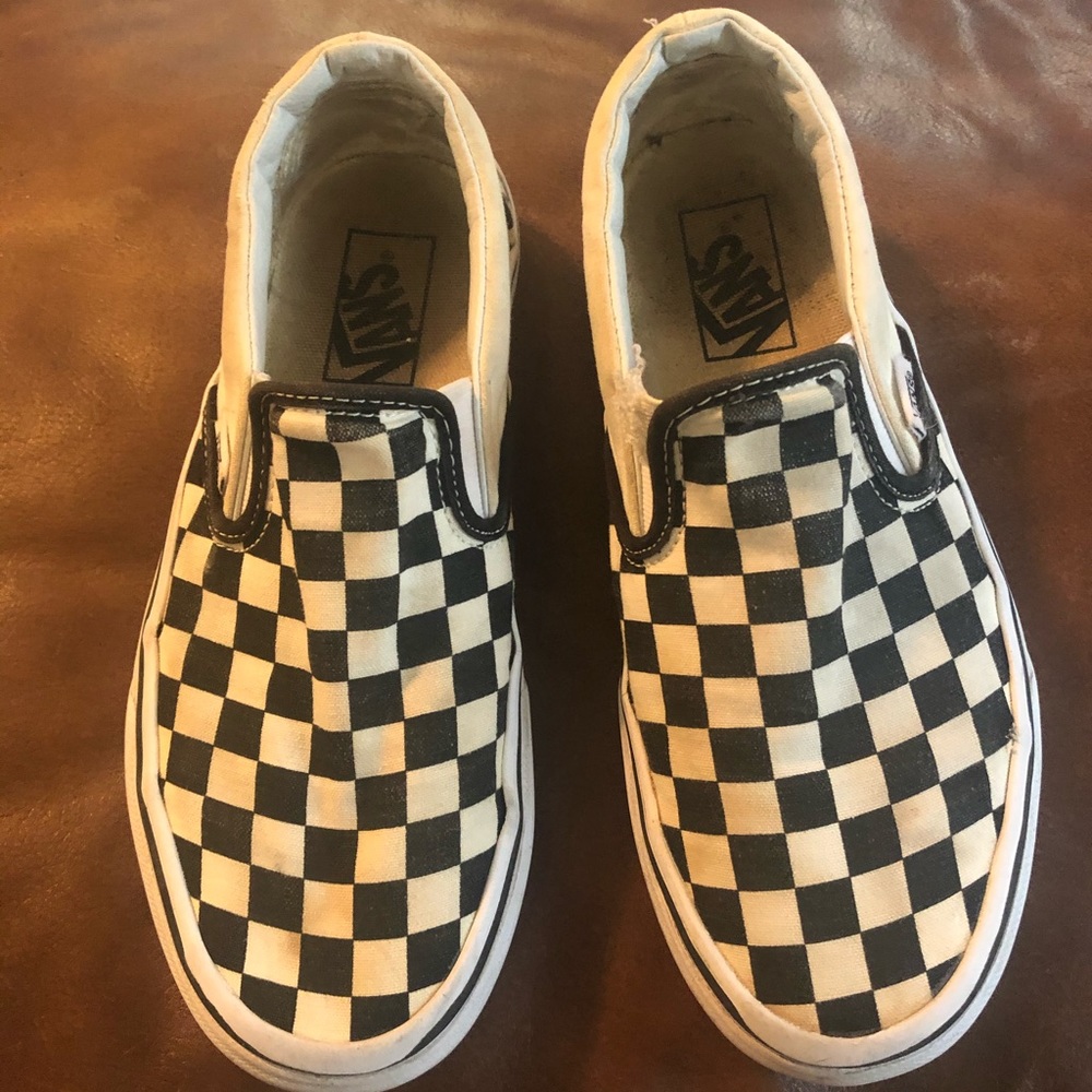Checkered Vans